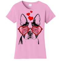 Cute Boston Terrier Women's T-Shirt