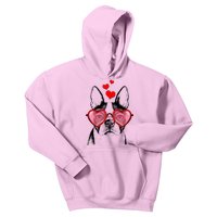 Cute Boston Terrier Kids Hoodie