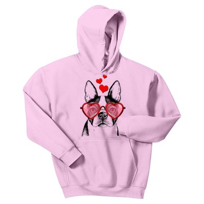 Cute Boston Terrier Kids Hoodie