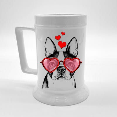 Cute Boston Terrier Beer Stein