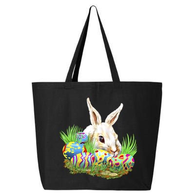 Cute Bunny with Easter Eggs 25L Jumbo Tote