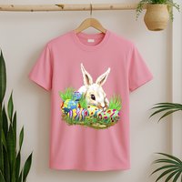 Cute Bunny with Easter Eggs T-Shirt