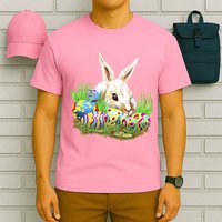 Cute Bunny with Easter Eggs T-Shirt