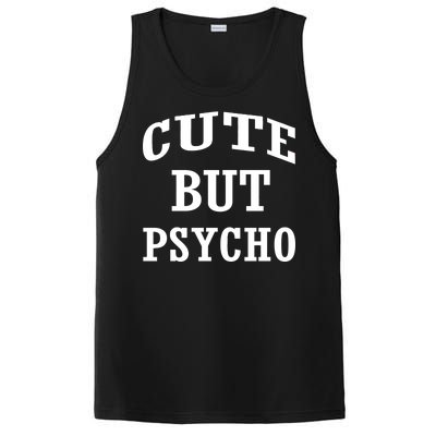 Cute But Psycho Funny Meme PosiCharge Competitor Tank