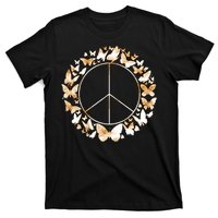 Cute Butterfly Peace Sign T-Shirt