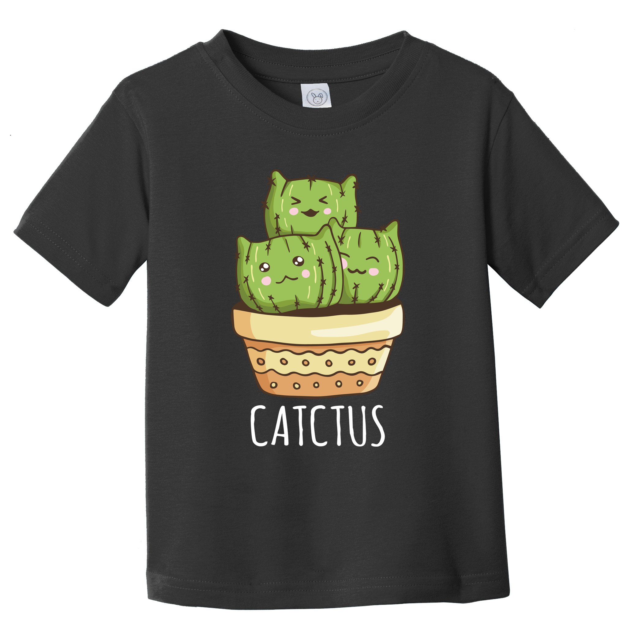 Cute Cactus Three Cats Toddler T-Shirt