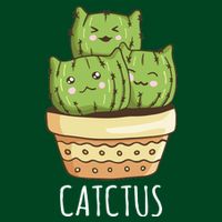 Cute Cactus Three Cats Cooling Performance Crew T-Shirt