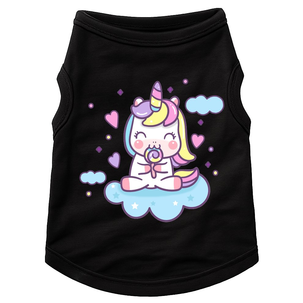 Cute Candy Unicorn Doggie Tank