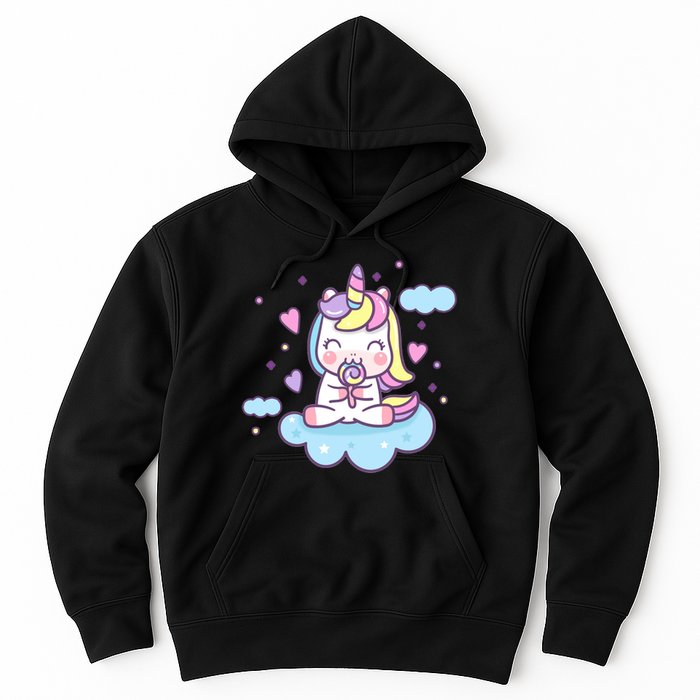 Cute Candy Unicorn Hoodie
