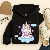 Cute Candy Unicorn Hoodie