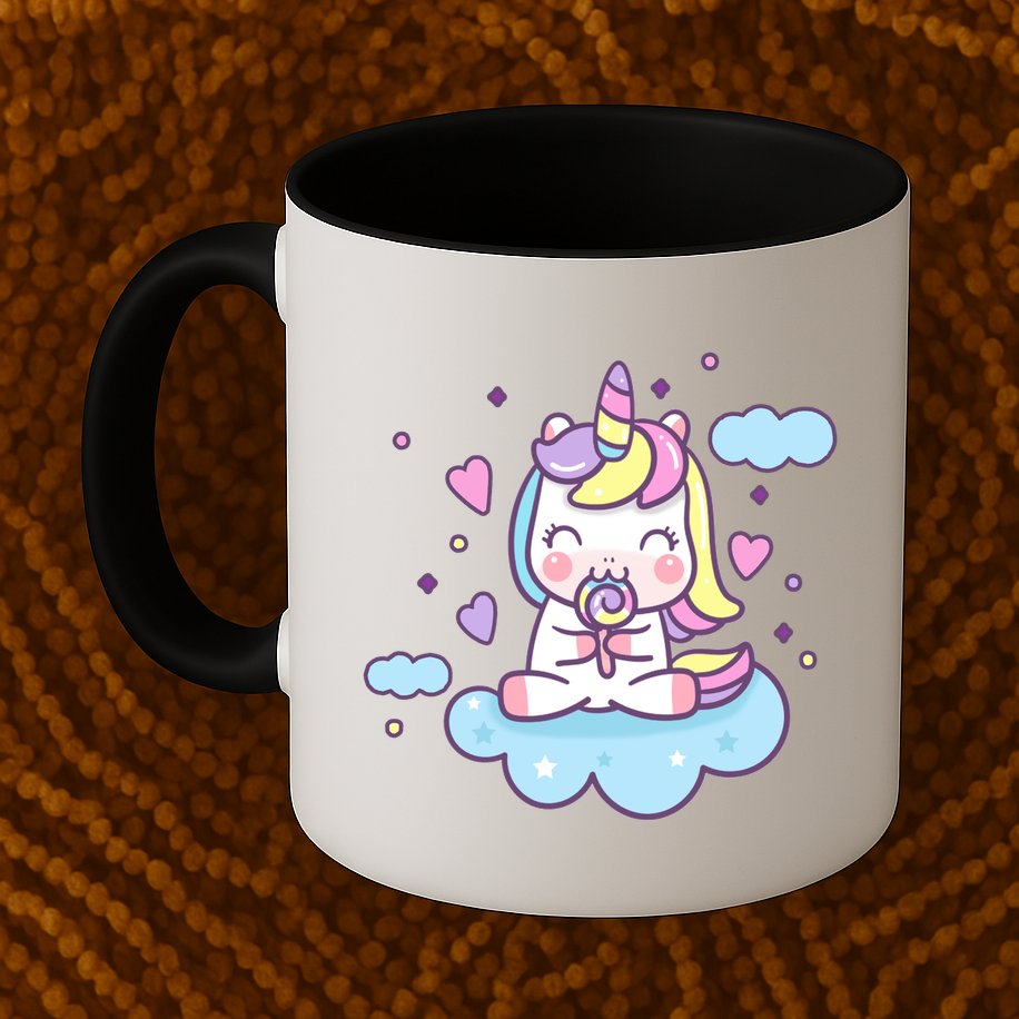 Cute Candy Unicorn Mug