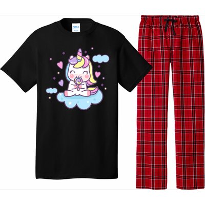 Cute Candy Unicorn Pajama Set