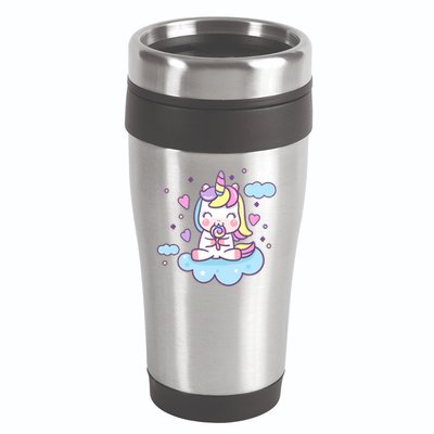 Cute Candy Unicorn 16oz Travel Tumbler