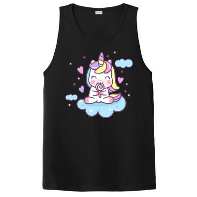 Cute Candy Unicorn PosiCharge Competitor Tank