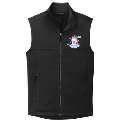 Cute Candy Unicorn Collective Smooth Fleece Vest