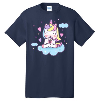 Cute Candy Unicorn Tall T-Shirt