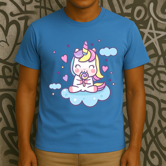 Cute Candy Unicorn T-Shirt