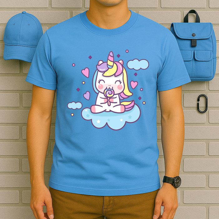 Cute Candy Unicorn T-Shirt