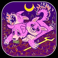 Cute Cerberus 3 Headed Puppy Dog of Hell 16 in Basic Backpack
