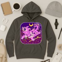 Cute Cerberus 3 Headed Puppy Dog of Hell Hoodie