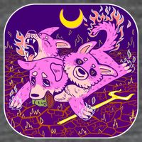 Cute Cerberus 3 Headed Puppy Dog of Hell Hoodie