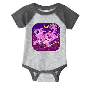 Cute Cerberus 3 Headed Puppy Dog of Hell Infant Baby Jersey Bodysuit