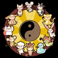 Cute Chinese Zodiac Animals Tall T-Shirt