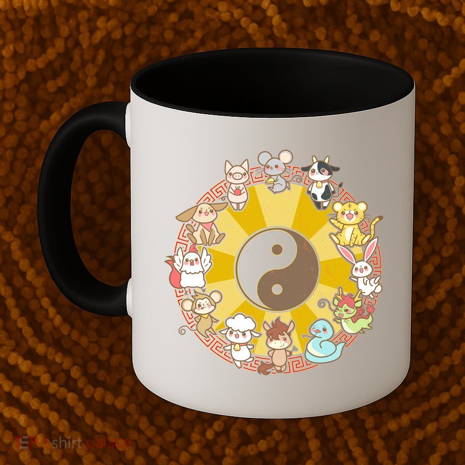 Cute Chinese Zodiac Animals Mug