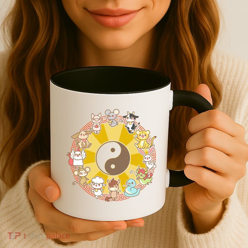 Cute Chinese Zodiac Animals Mug