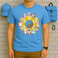 Cute Chinese Zodiac Animals T-Shirt