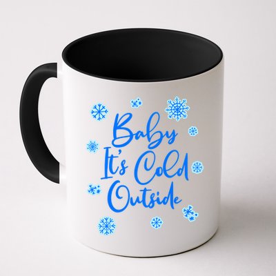 Cute Christmas Baby It's Cold Outside  Mug