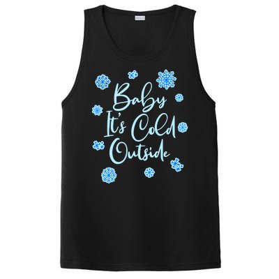 Cute Christmas Baby It's Cold Outside  PosiCharge Competitor Tank