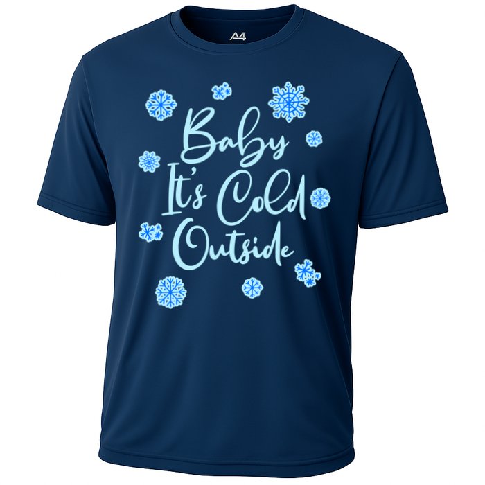 Cute Christmas Baby It's Cold Outside  Performance Shirt