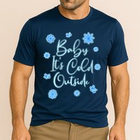 Cute Christmas Baby It's Cold Outside  Performance Shirt