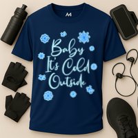 Cute Christmas Baby It's Cold Outside  Performance Shirt