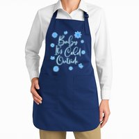 Cute Christmas Baby It's Cold Outside  Apron