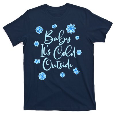 Cute Christmas Baby It's Cold Outside  T-Shirt