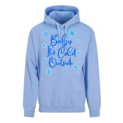 Cute Christmas Baby It's Cold Outside  Unisex Surf Hoodie