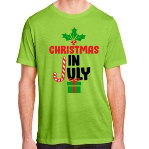 Cute Christmas In July Adult ChromaSoft Performance T-Shirt