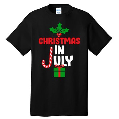 Cute Christmas In July Tall T-Shirt