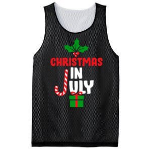 Cute Christmas In July Mesh Reversible Basketball Jersey Tank