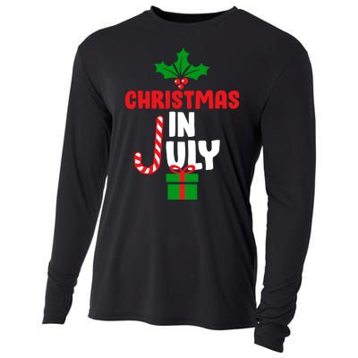 Cute Christmas In July Cooling Performance Long Sleeve Crew