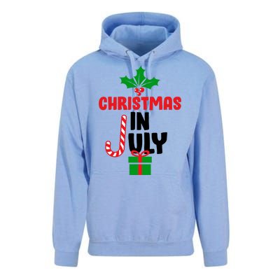 Cute Christmas In July Unisex Surf Hoodie