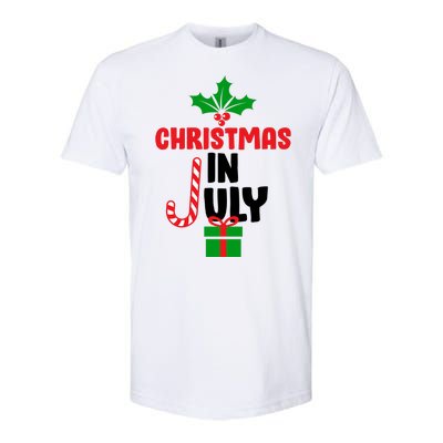 Cute Christmas In July Softstyle CVC T-Shirt