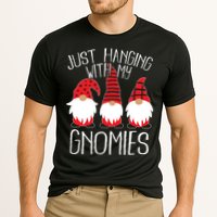 Cute Christmas Just Hanging With My Gnomies Cooling Performance Crew T-Shirt
