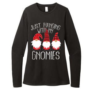 Cute Christmas Just Hanging With My Gnomies Womens CVC Long Sleeve Shirt