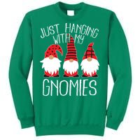 Cute Christmas Just Hanging With My Gnomies Sweatshirt