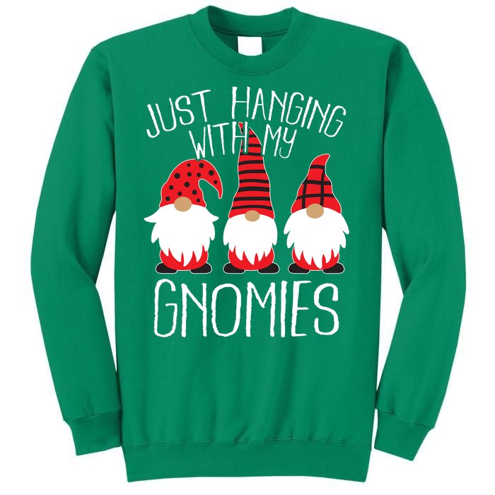 Cute Christmas Just Hanging With My Gnomies Sweatshirt