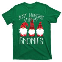 Cute Christmas Just Hanging With My Gnomies T-Shirt