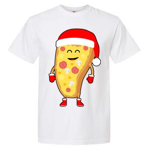 Cute Christmas Pizza Guy Garment-Dyed Heavyweight T-Shirt